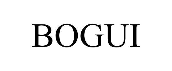 Trademark Logo BOGUI