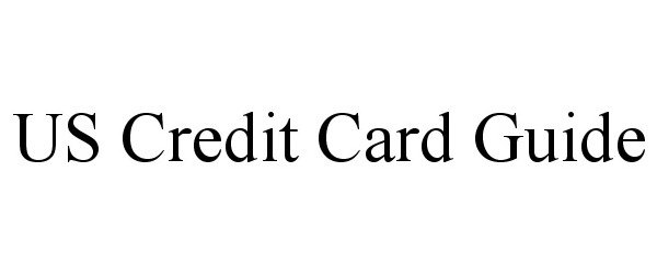 Trademark Logo US CREDIT CARD GUIDE