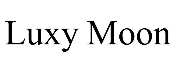 Trademark Logo LUXY MOON