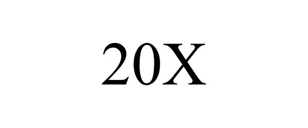  20X