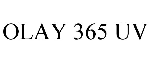 Trademark Logo OLAY 365 UV