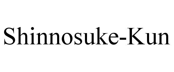 Trademark Logo SHINNOSUKE-KUN