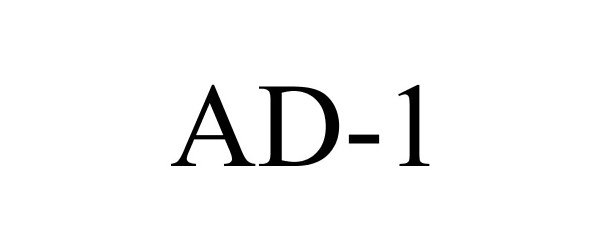 Trademark Logo AD-1