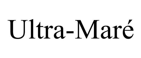 Trademark Logo ULTRA-MARÉ