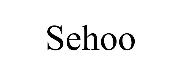Trademark Logo SEHOO