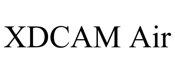 Trademark Logo XDCAM AIR