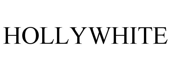 Trademark Logo HOLLYWHITE