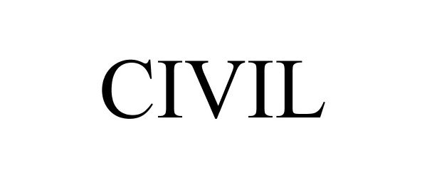 Trademark Logo CIVIL