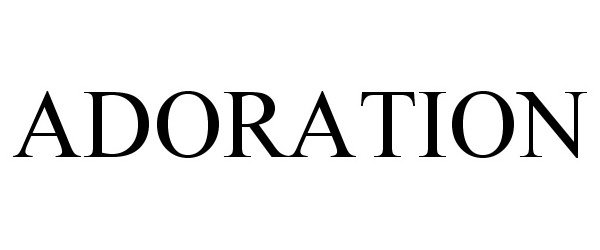 Trademark Logo ADORATION