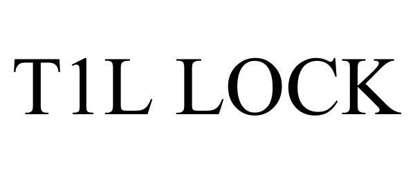 Trademark Logo T1L LOCK