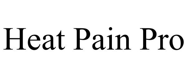 Trademark Logo HEAT PAIN PRO