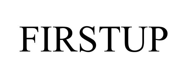 Trademark Logo FIRSTUP