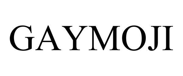 Trademark Logo GAYMOJI