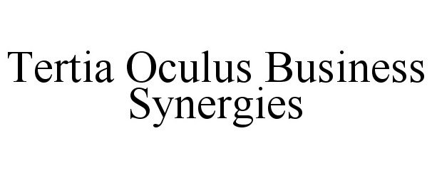  TERTIA OCULUS BUSINESS SYNERGIES