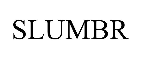 Trademark Logo SLUMBR