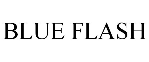 Trademark Logo BLUE FLASH