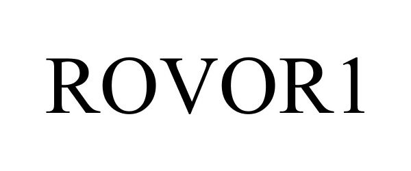 Trademark Logo ROVOR1