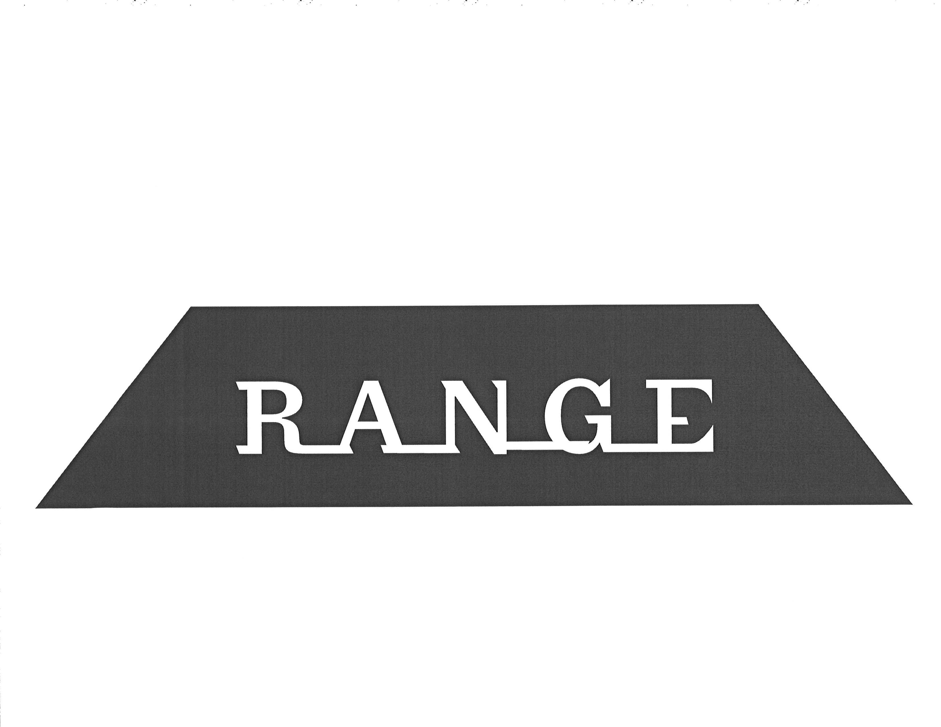 Trademark Logo RANGE