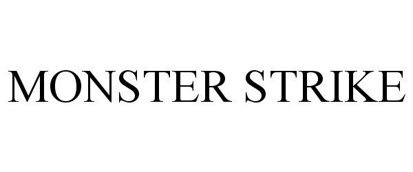 Trademark Logo MONSTER STRIKE