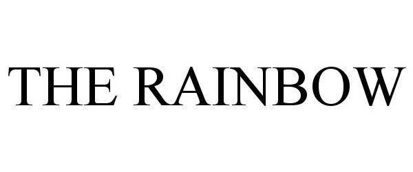 Trademark Logo THE RAINBOW