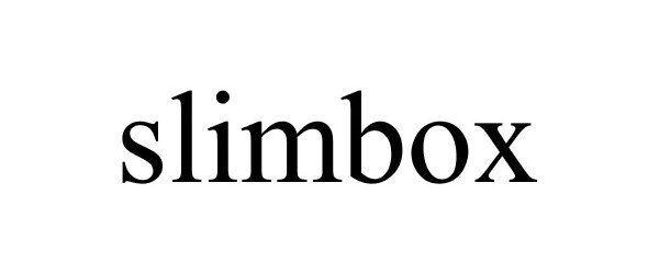 Trademark Logo SLIMBOX