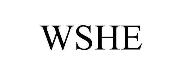 Trademark Logo WSHE
