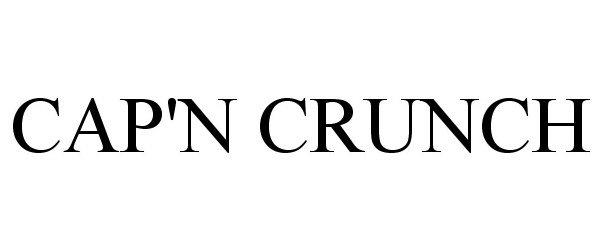 Trademark Logo CAP'N CRUNCH