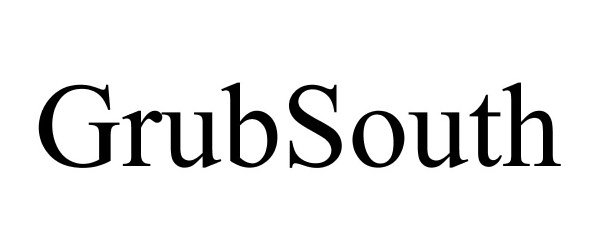 Trademark Logo GRUBSOUTH