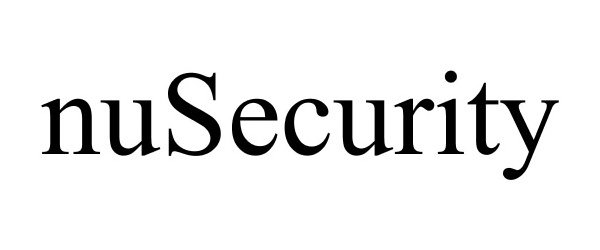 Trademark Logo NUSECURITY