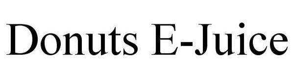Trademark Logo DONUTS E-JUICE