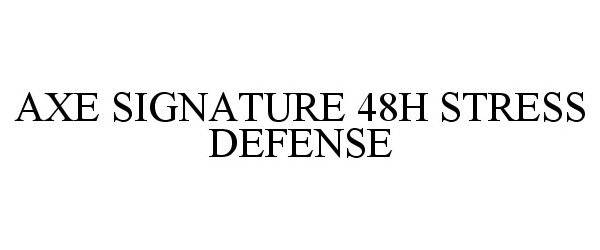  AXE SIGNATURE 48H STRESS DEFENSE