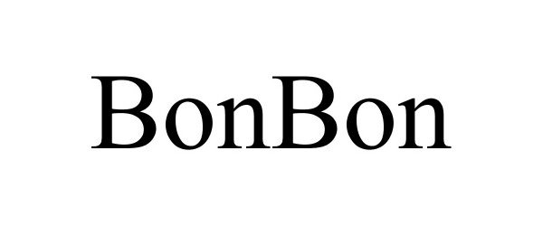 Trademark Logo BONBON