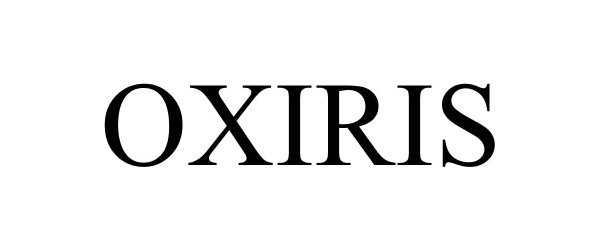 Trademark Logo OXIRIS