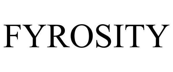 Trademark Logo FYROSITY
