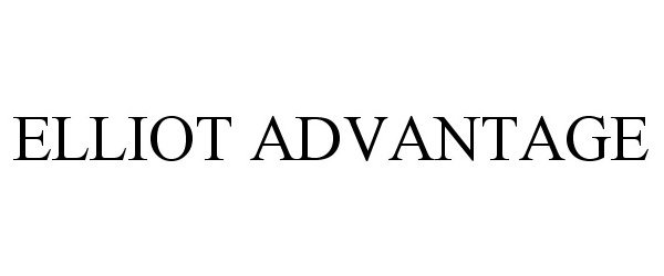 Trademark Logo ELLIOT ADVANTAGE