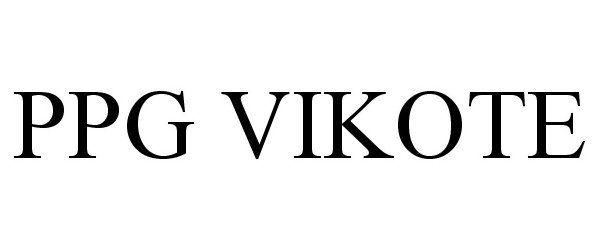 Trademark Logo PPG VIKOTE