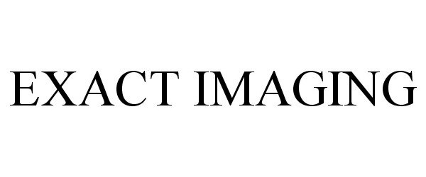Trademark Logo EXACT IMAGING