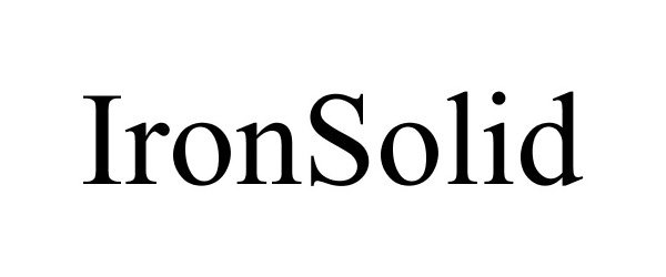 Trademark Logo IRONSOLID