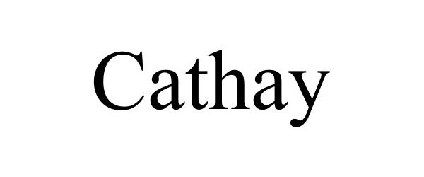 Trademark Logo CATHAY