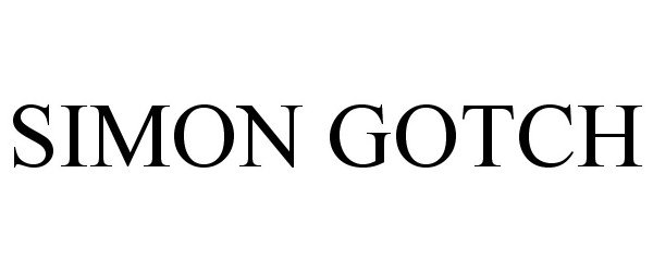 Trademark Logo SIMON GOTCH