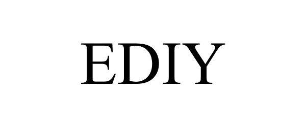 Trademark Logo EDIY