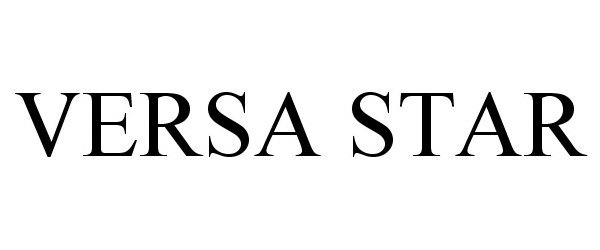 Trademark Logo VERSA STAR