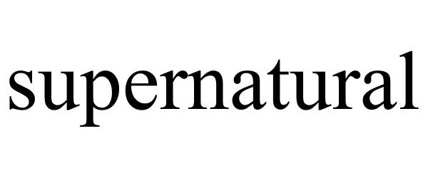 Trademark Logo SUPERNATURAL