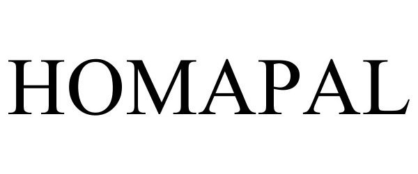 Trademark Logo HOMAPAL