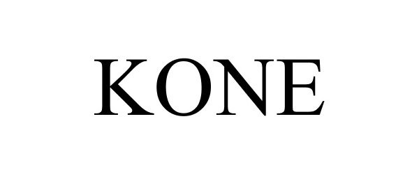 Trademark Logo KONE