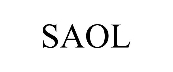 Trademark Logo SAOL