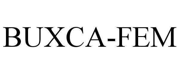 Trademark Logo BUXCA-FEM