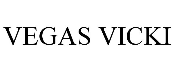 Trademark Logo VEGAS VICKI