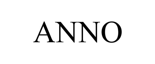 Trademark Logo ANNO