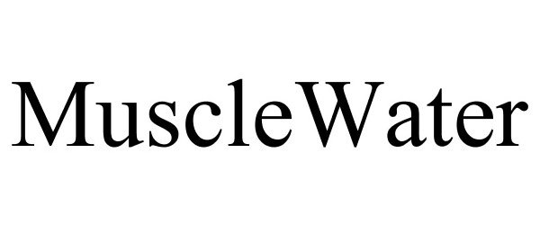  MUSCLEWATER